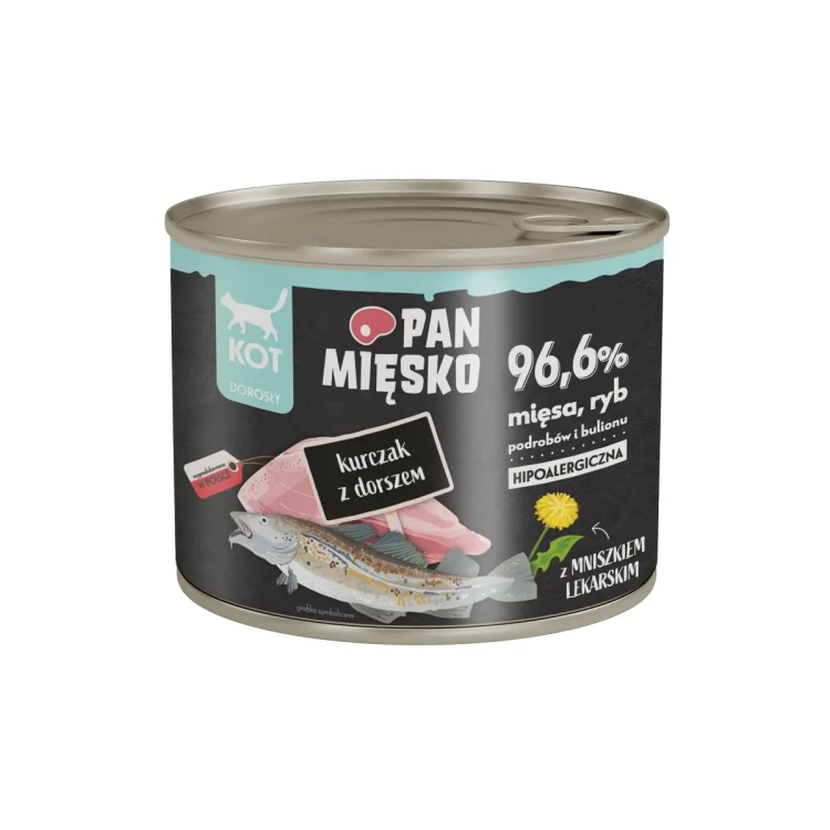 Karma-mokra-dla-kota-Pan-Miesko-Kurczak-z-dorszem-200-g.webp
