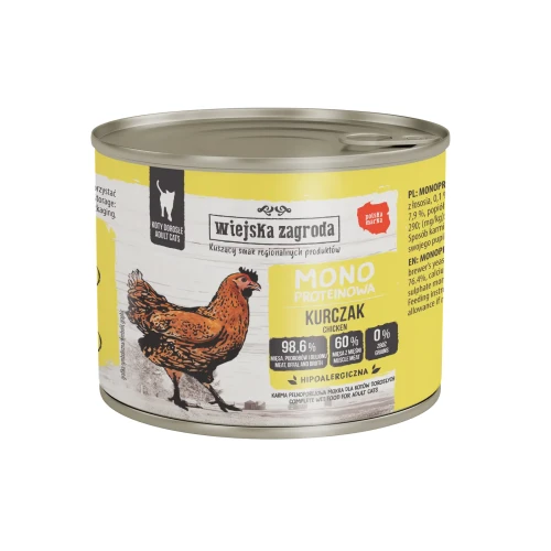 Karma-mokra-dla-kota-Wiejska-Zagroda-Kurczak-monoproteinowa-200-g.webp